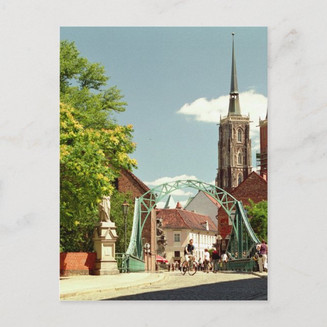 Cartão Postal Catedral de Wroclaw (Breslau) (Frente)