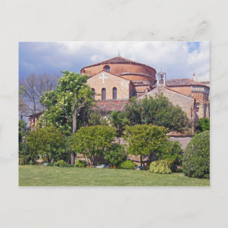 Cartão Postal Catedral dos Papais noeis Maria Assunta - Torcello