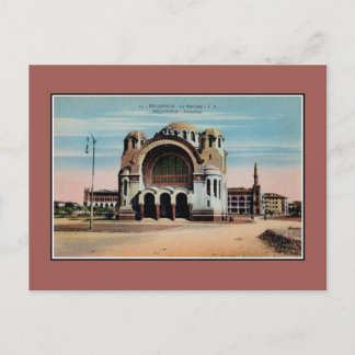 Cartão Postal Catedral Heliopolis Cairo Egito Antiga