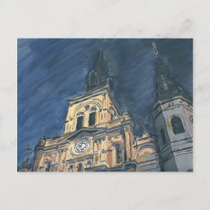 Cartão Postal Catedral Noturna, Quarto Francês