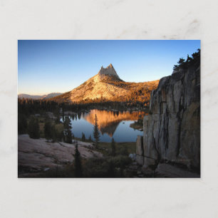 Cartão Postal Catedral Pico Sunset - Trilha de John Muir - Yosem