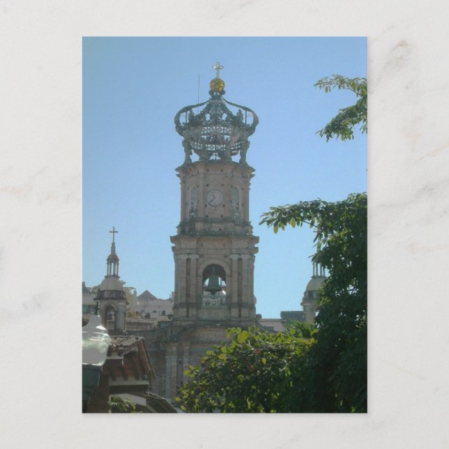 Cartão Postal Catedral, Puerto Vallarta, México (Frente)