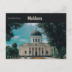 Cartão Postal Catedrala Metropolitană Chișinău Moldova