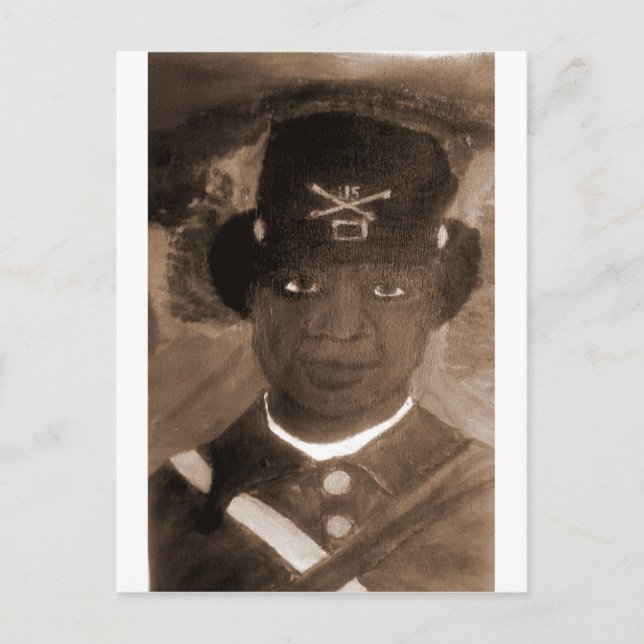 Cartão Postal Cathay Williams/Cathay de William (Frente)