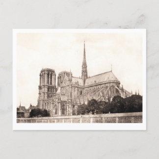 Cartão Postal Cathedral Notre Dame Postcard