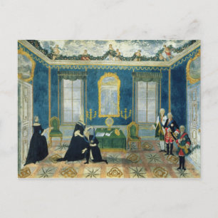 Cartão Postal Catherine II recordando o Chanceler Alexey