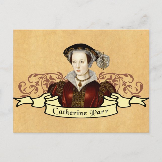 Cartão Postal Catherine Parr (Frente)