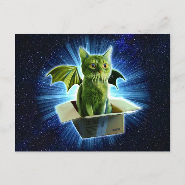 Cartão Postal Cathulhu (Frente)