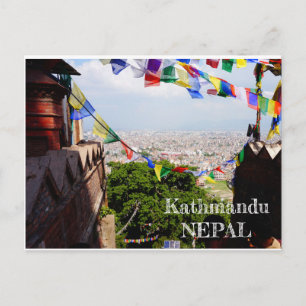 Cartão Postal Catmandu, Nepal
