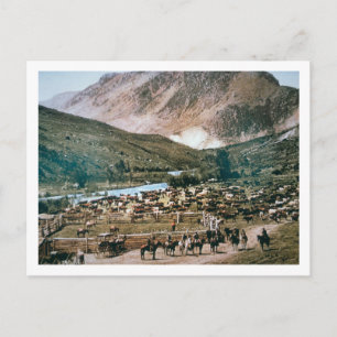 Cartão Postal Cattle Ranch, Colorado, 1899 (foto)