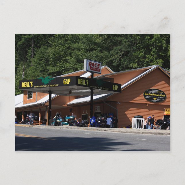 Cartão Postal Cauda do Dragão, US129, 11 milhas, 318 curvas (Frente)