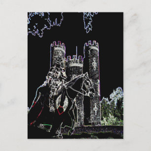 Cartão Postal Cavaleiro de Blaise Castle