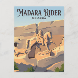 Cartão Postal Cavaleiro de Madara Bulgária