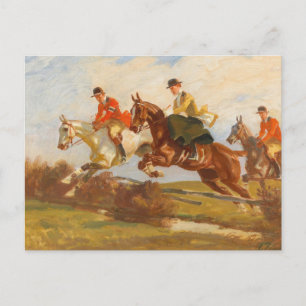 Cartão Postal Cavaleiro de saltos   Angelo Jank