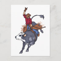Cavaleiro de Touro de Rodeio