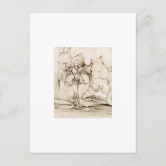 Cartão Postal Cavaleiro do Dragão