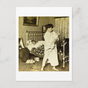 Cartão Postal Cavaleiro do Trabalho Vintage Stereoview 1901