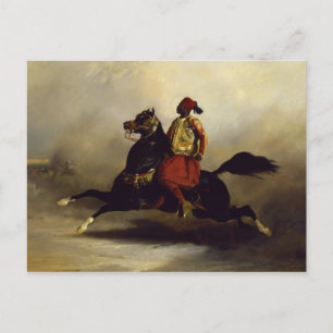 Cartão Postal Cavaleiro Núvio no Gallop