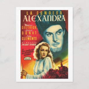 Cartão Postal Cavaleiro Sem Armor, Filme Vintage 1937