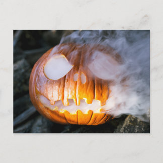 Cartão Postal Cavaleiro sem Cabeça Jack-o-Lanterna Cabeça uma Ch