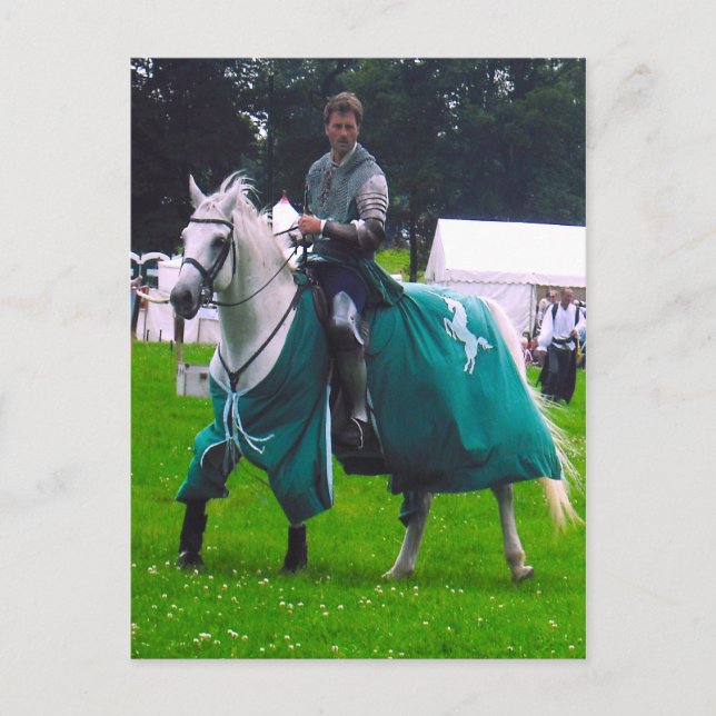 Cartão Postal cavaleiro solitário (Frente)