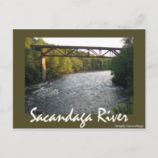 Cartão Postal Cavalete do trem