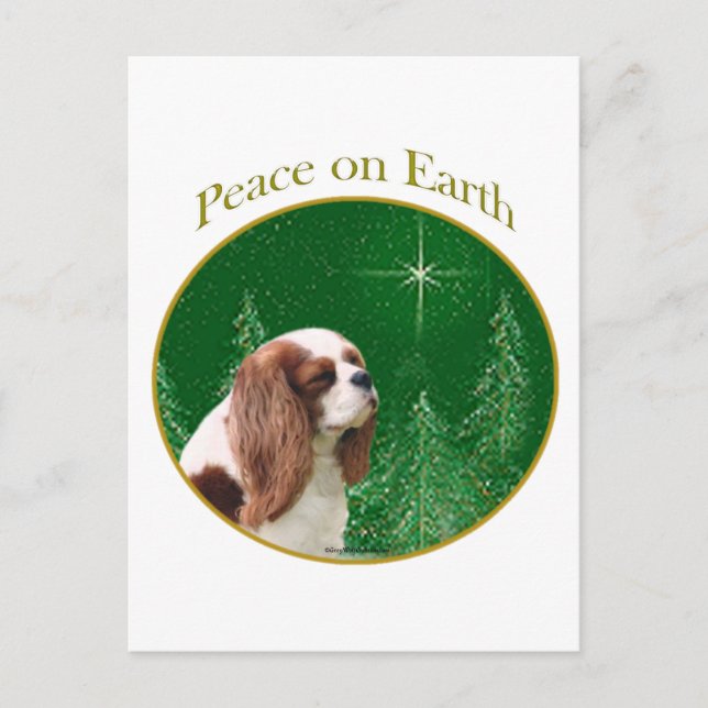 Cartão Postal Cavalier Peace on Earth (Frente)