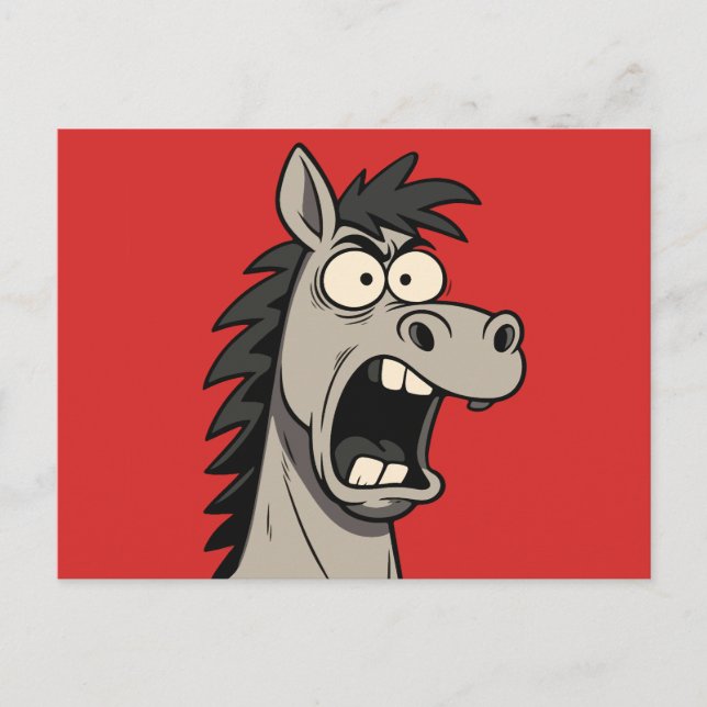 Cartão Postal Cavalo (Frente)