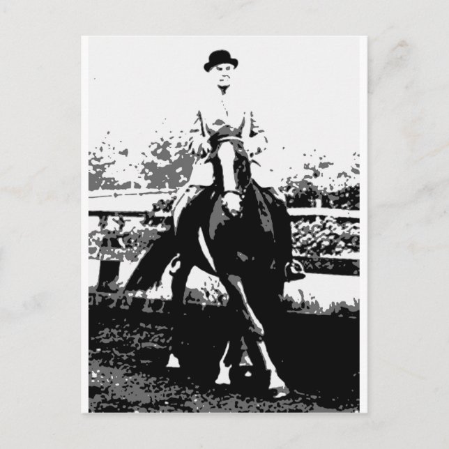 Cartão Postal Cavalo Clássico 14 (Frente)