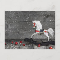 Cavalo de balanço decorativo