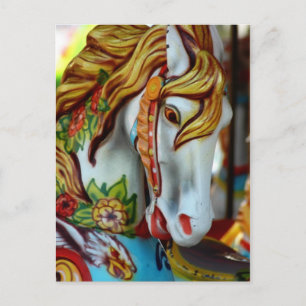 Cartão Postal Cavalo de Carrossel
