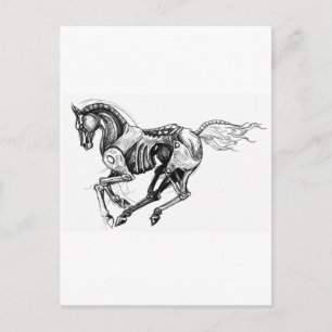 Cartão Postal Cavalo de Ferro