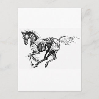 Cartão Postal Cavalo de Ferro