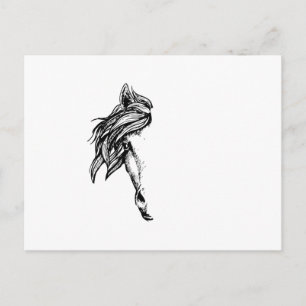 Cartão Postal Cavalo Ferradura Cavalo Cavalo Cavalgando Presente