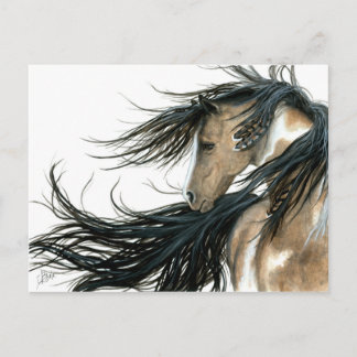 Cartão Postal Cavalo Majestoso por Bihrle
