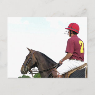 CARTÃO POSTAL CAVALOS ESPORTIVOS