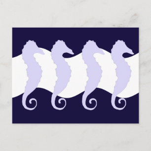 Cartão Postal Cavalos marinhos 3