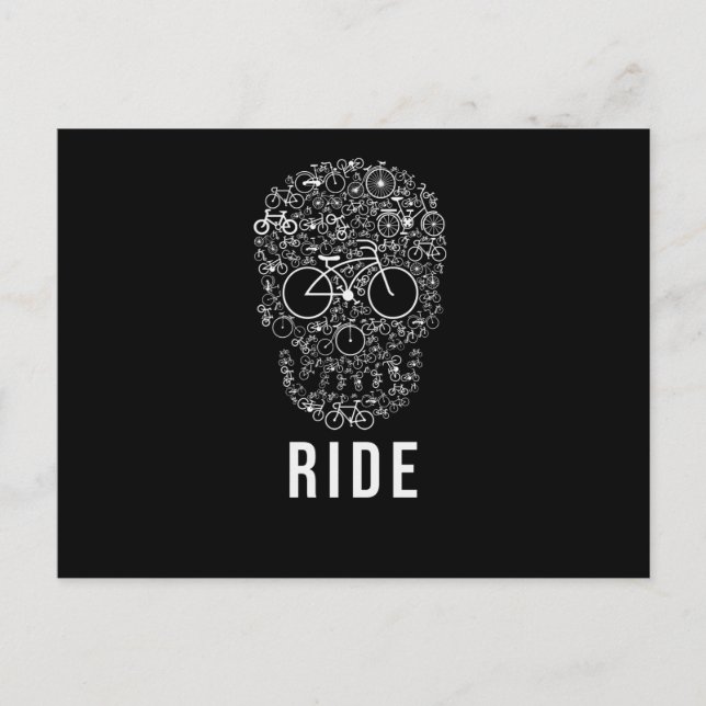 Cartão Postal Caveira (Frente)