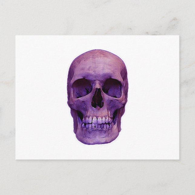Cartão Postal Caveira (Frente)