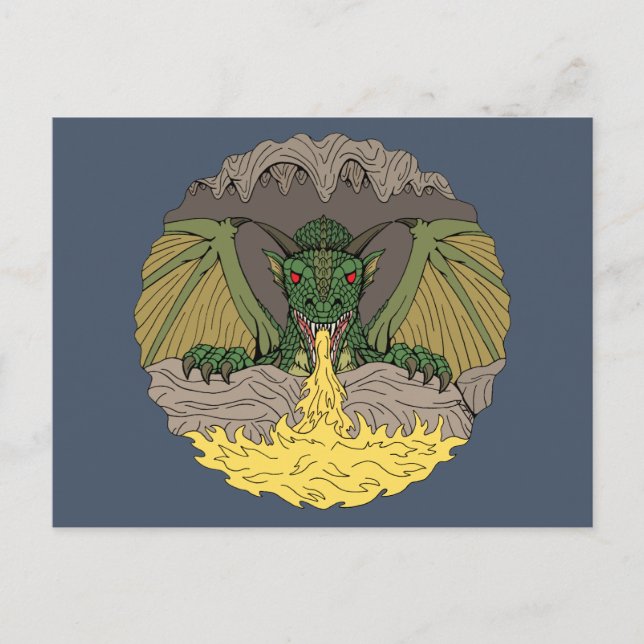 Cartão Postal Cavern Dragon 2016 (Frente)