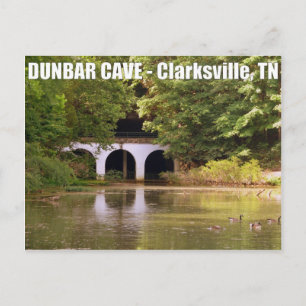 Cartão Postal Caverna de Dunbar - Clarksville, TN