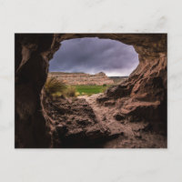 Caverna De Sandstone No Clima De Tempestade - Moab