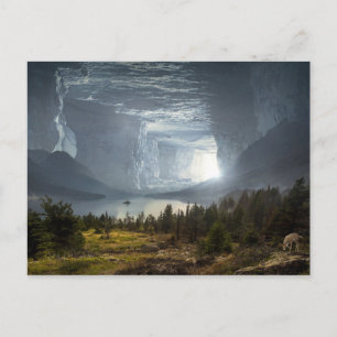 Cartão Postal Caverna fantasia