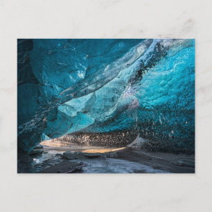 Cartão Postal Caverna Glacial   Parque Nacional Vatnajoekull, Is