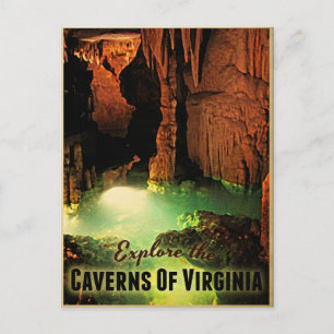 Cartão Postal Cavernas Da Virgínia