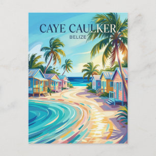 Cartão Postal Caye Caulker Belize