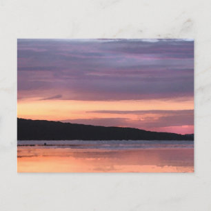 Cartão Postal Cayuga Lake Sunset