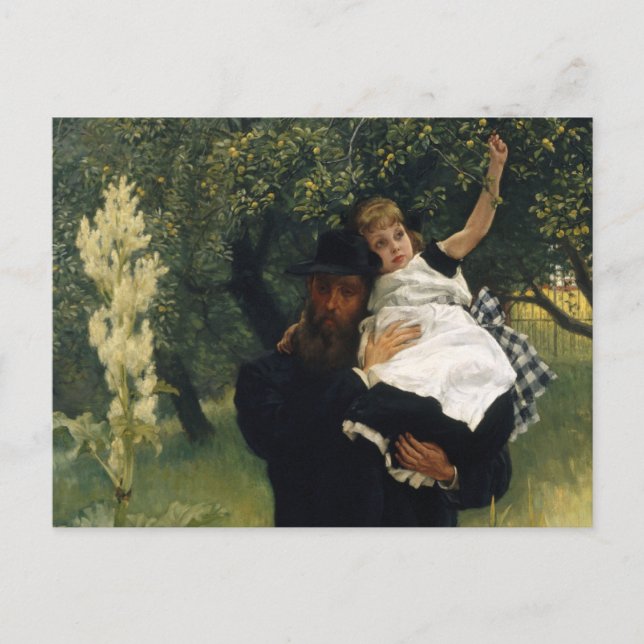 Cartão postal CC0016 do Pai de James Tissot (Frente)