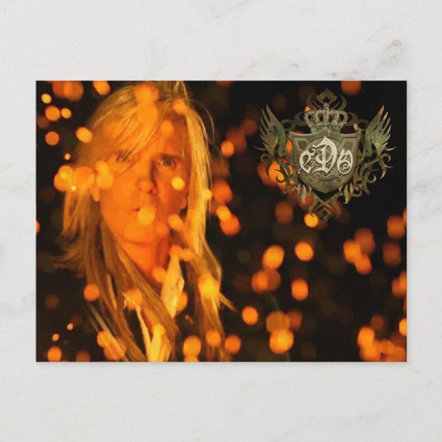 CARTÃO POSTAL CDO FIRE SINGER - VELOCIDADE DA LUZ (Frente)