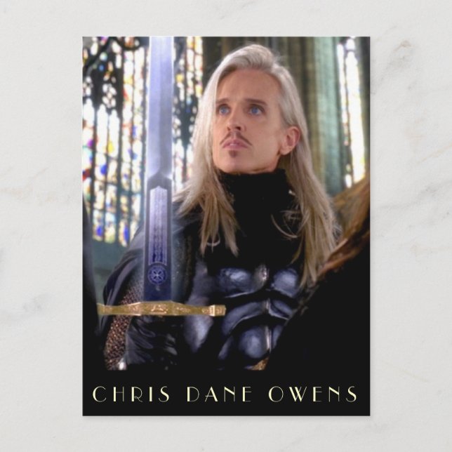 Cartão Postal CDO - Sword Of Sverion - Placa De Posto (Frente)